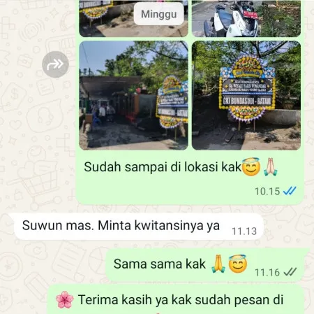 Pengiriman Papan Bunga Duka Tlahab Kledung