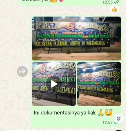 Pengiriman Papan Bunga Duka Tlahab Kledung