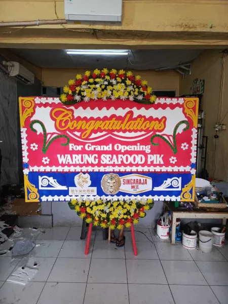 Papan Bunga Ucapan Selamat Tlahab Kledung
